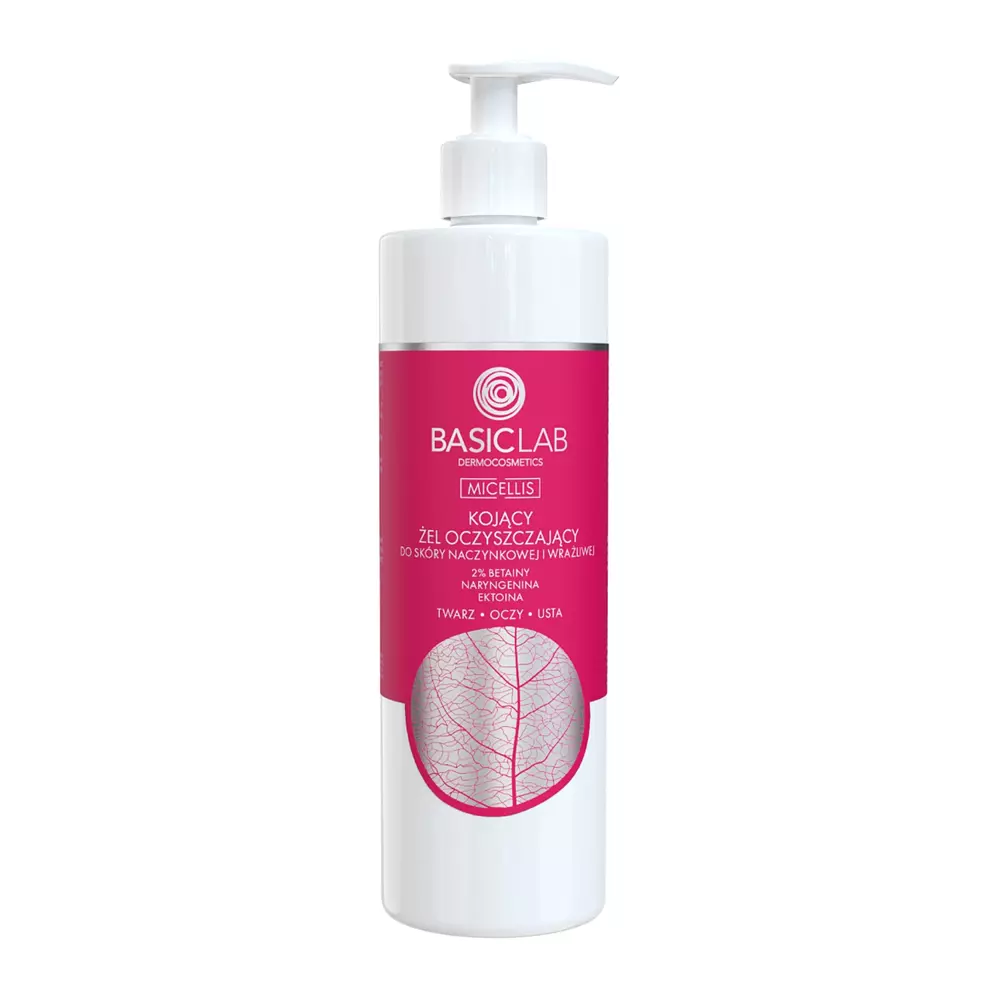 BasicLab - Micellis - Soothing Cleansing Gel pentru pielea sensibilă și cu tendință acneică - 300ml