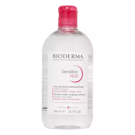 Bioderma - Sensibio H2O - Loțiune micelară pentru pielea sensibilă - 500ml