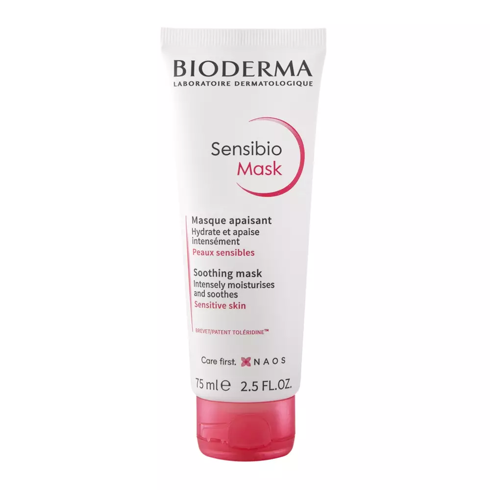 Bioderma - Sensibio Mask - Mască intensiv calmantă și hidratantă pentru pielea sensibilă - 75ml