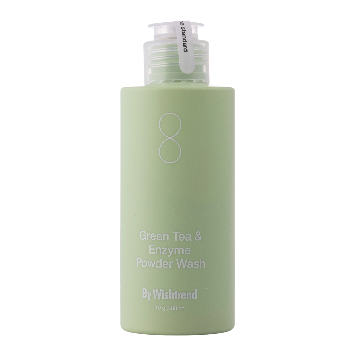 By Wishtrend - Green Tea & Enzyme Powder Wash - Pudră enzimatică pentru curățarea feței - 110g