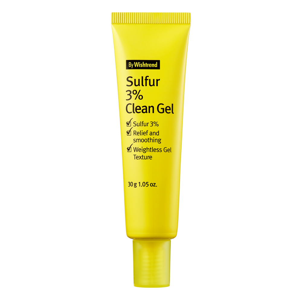 By Wishtrend - Sulfur 3% Clean Gel - Gel pentru imperfecțiuni - 30ml