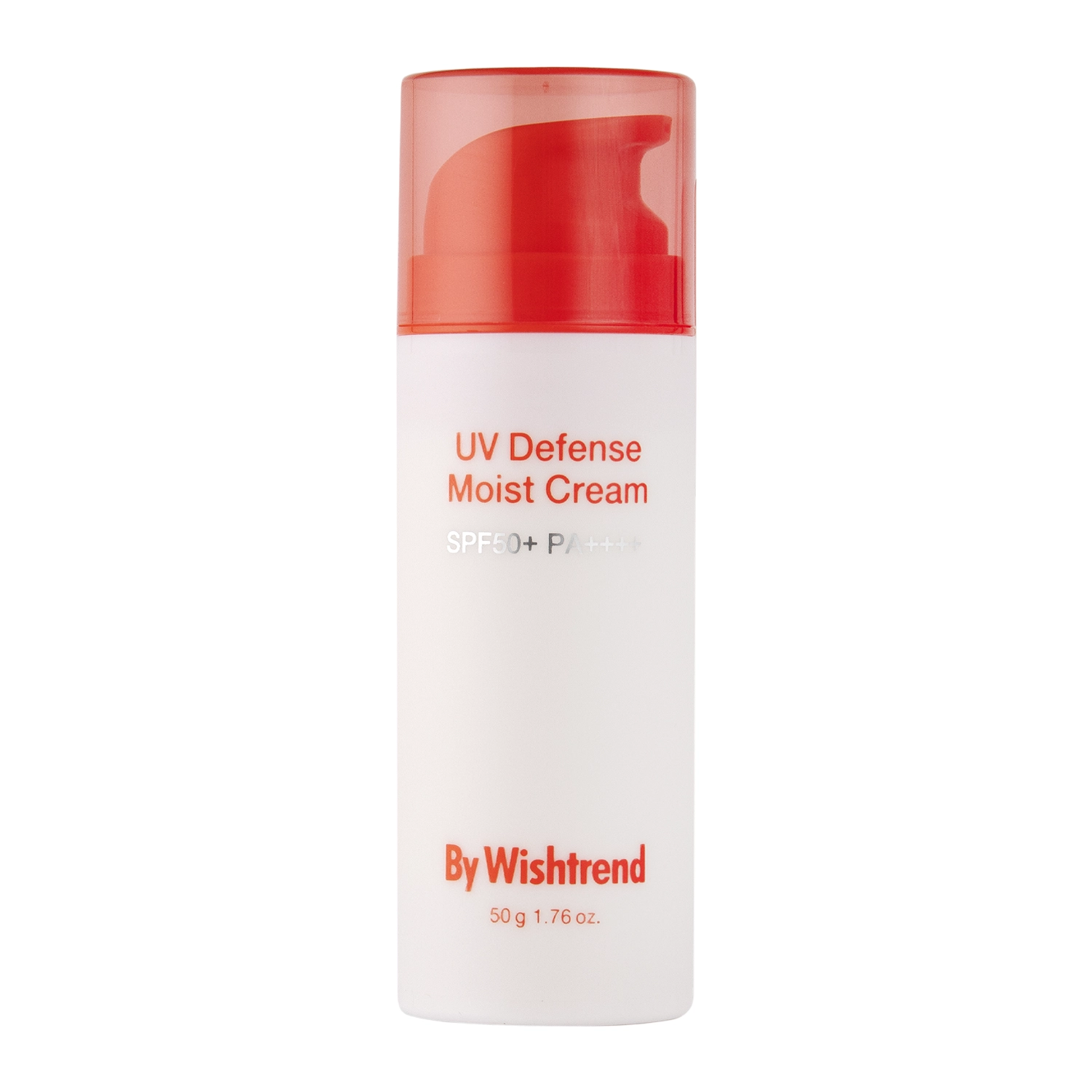 By Wishtrend - UV Defense Moist Cream SPF 50+ PA++++ - Cremă hidratantă pentru față - 50g