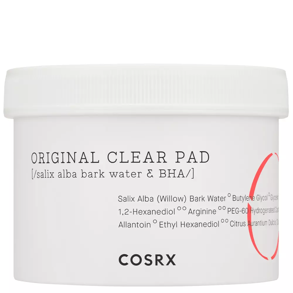 COSRX - One Step Original Clear Pad - Plasturi de exfoliere și curățare - 70szt.