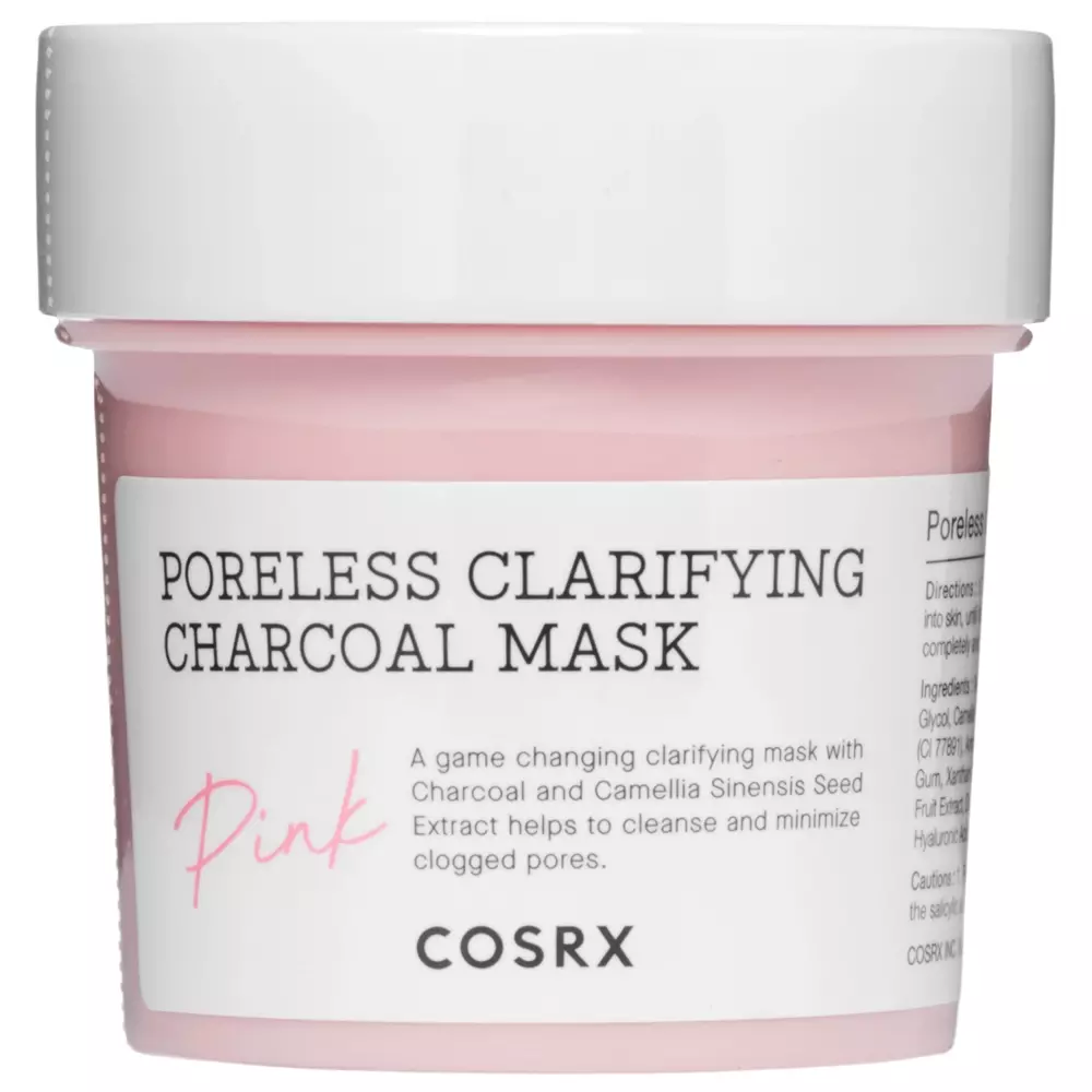 COSRX - Poreless Clarifying Charcoal Mask - Mască purificatoare de cărbune pentru strângerea porilor - 110g