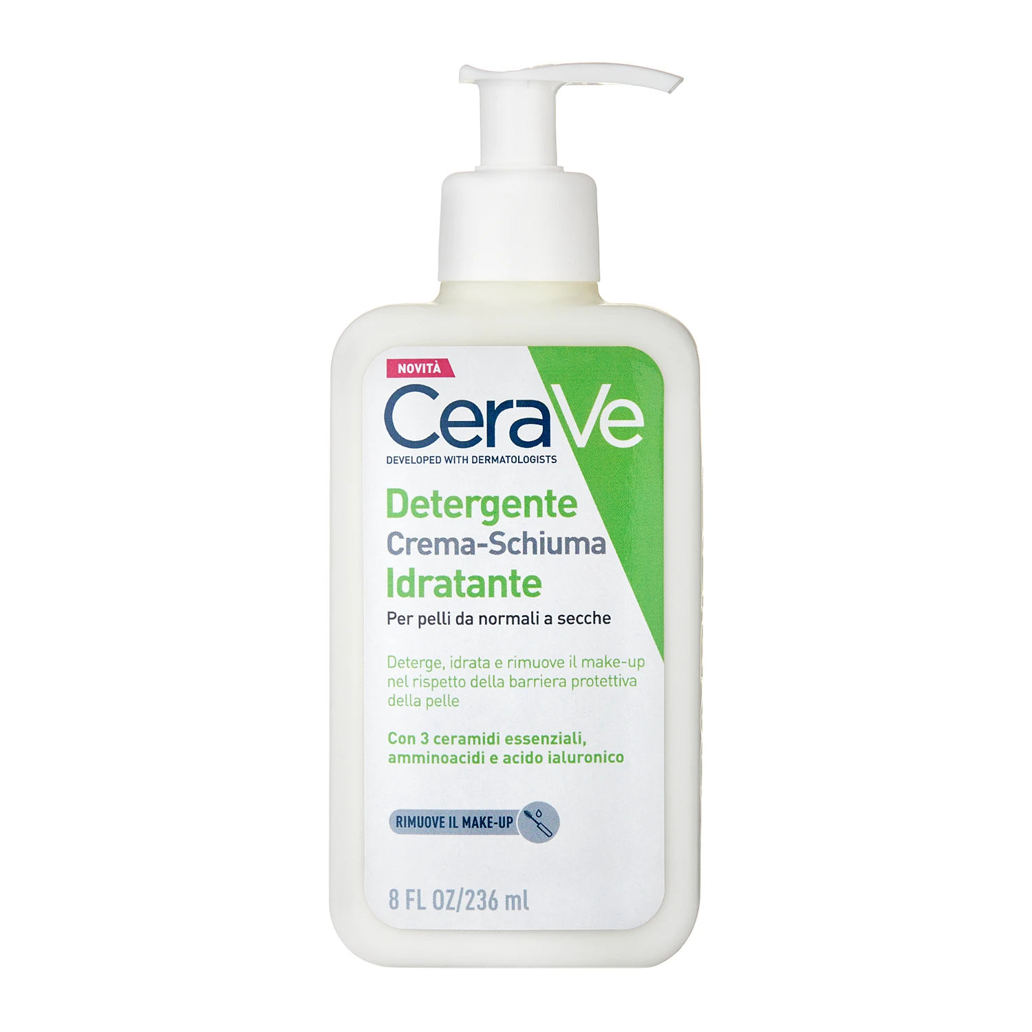 CeraVe - Cremă-spumă hidratantă de curățare - 236ml