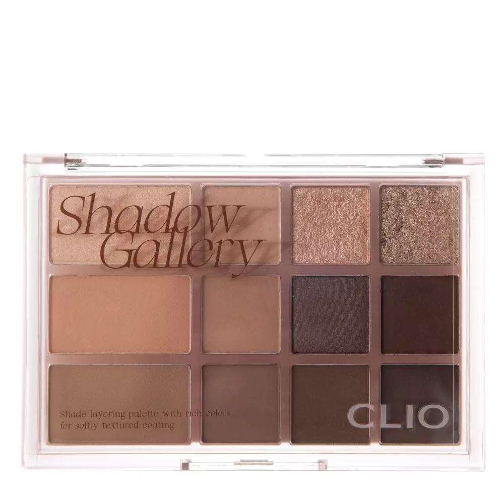 Clio - Shade & Shadow Palette - Paletă de farduri de ochi - 01 Shadow Gallery - 9.6g
