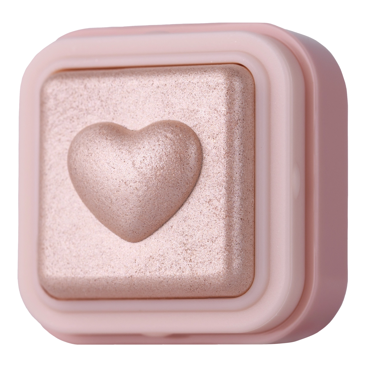 Colorgram - Milk Bling Heartlighter - Iluminator pentru față - 01 Peach Heart - 2.2g