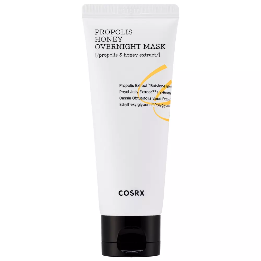 Cosrx - Full Fit Propolis Honey Overnight Mask - Mască hrănitoare de noapte cu propolis - 60ml
