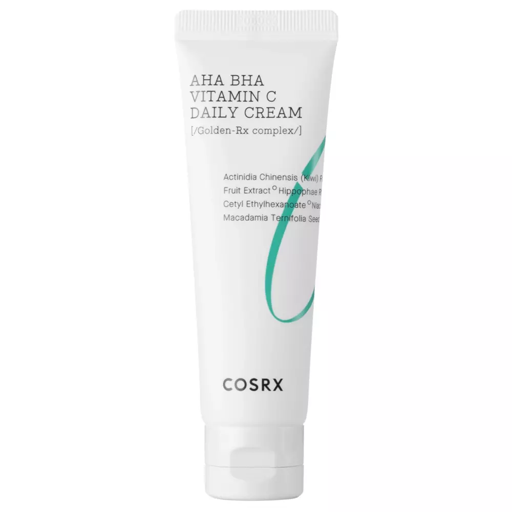 Cosrx - Refresh AHA BHA Vitamin C Daily Cream - Cremă pentru uniformizarea culorii pielii cu vitamina C - 50ml