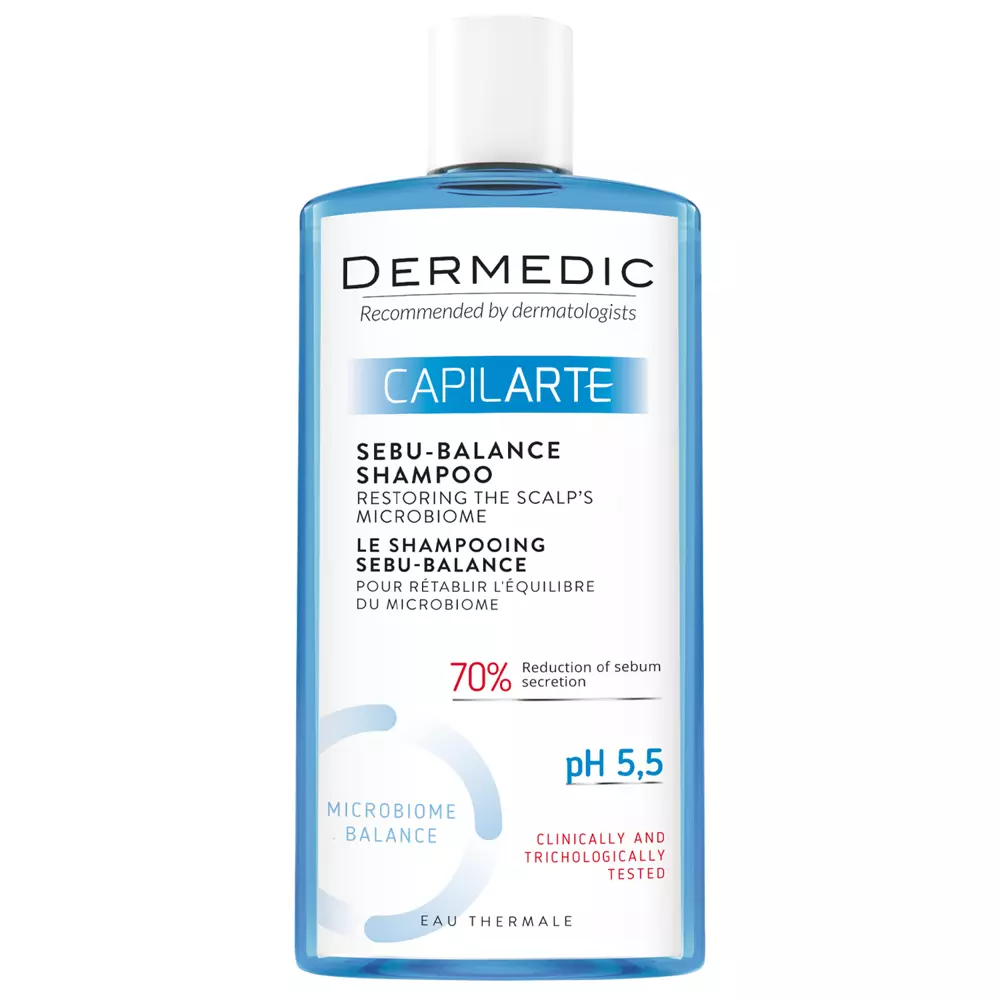 Dermedic - Capilarte - Șampon Sebu-Balance pentru părul excesiv de gras - 300ml