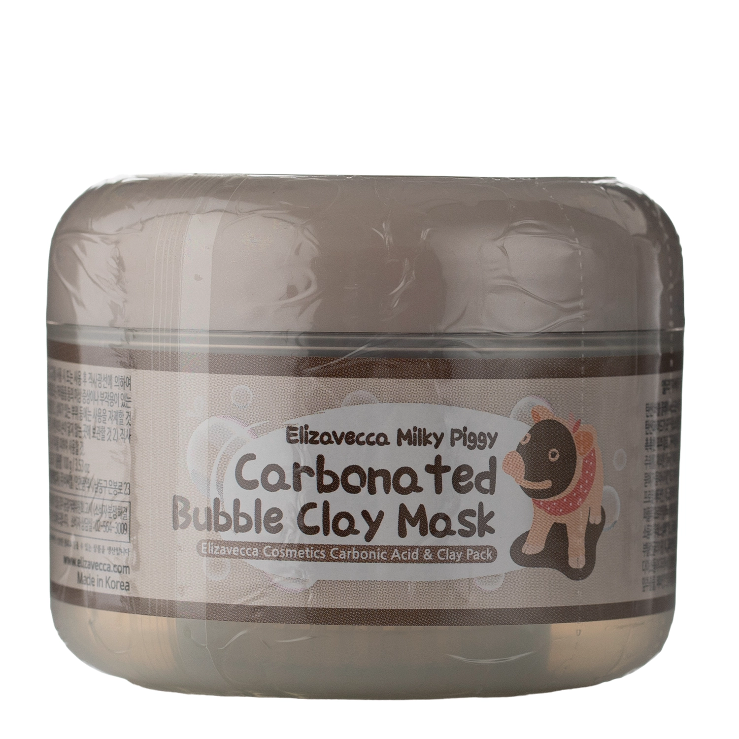 Elizavecca - Milky Piggy Carbonated Bubble Clay Mask - Mască de curățare cu argilă - 100ml