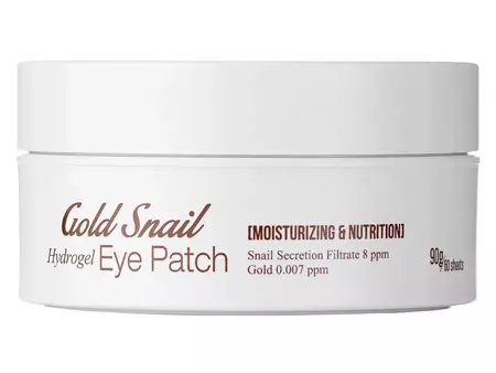 Esfolio - Gold Snail Hydrogel Eye Patch - Plăci de ochi din hidrogel - 60buc