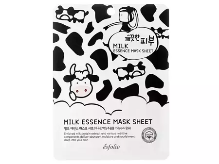 Esfolio - Pure Skin Milk Essence Mask Sheet - Mască cu lapte de patchouli - 25ml