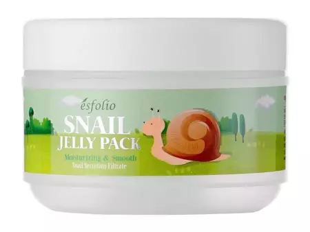 Esfolio - Snail Jelly Pack - Mască de noapte cu gel cu filtrat de mucus de melc de melc - 100g