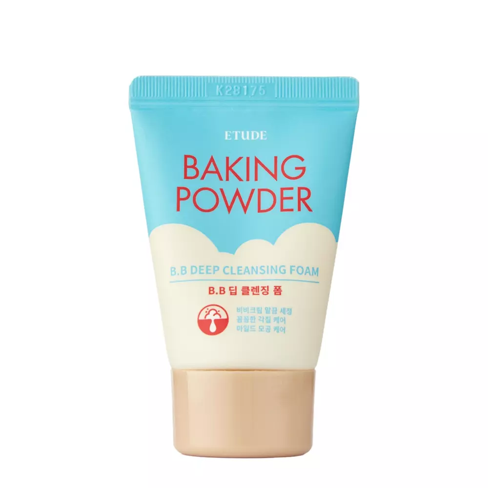 Etude House - Baking Powder B.B Deep Cleansing Foam - Spumă cremoasă de curățare facială cu tărâțe de orez - 30ml