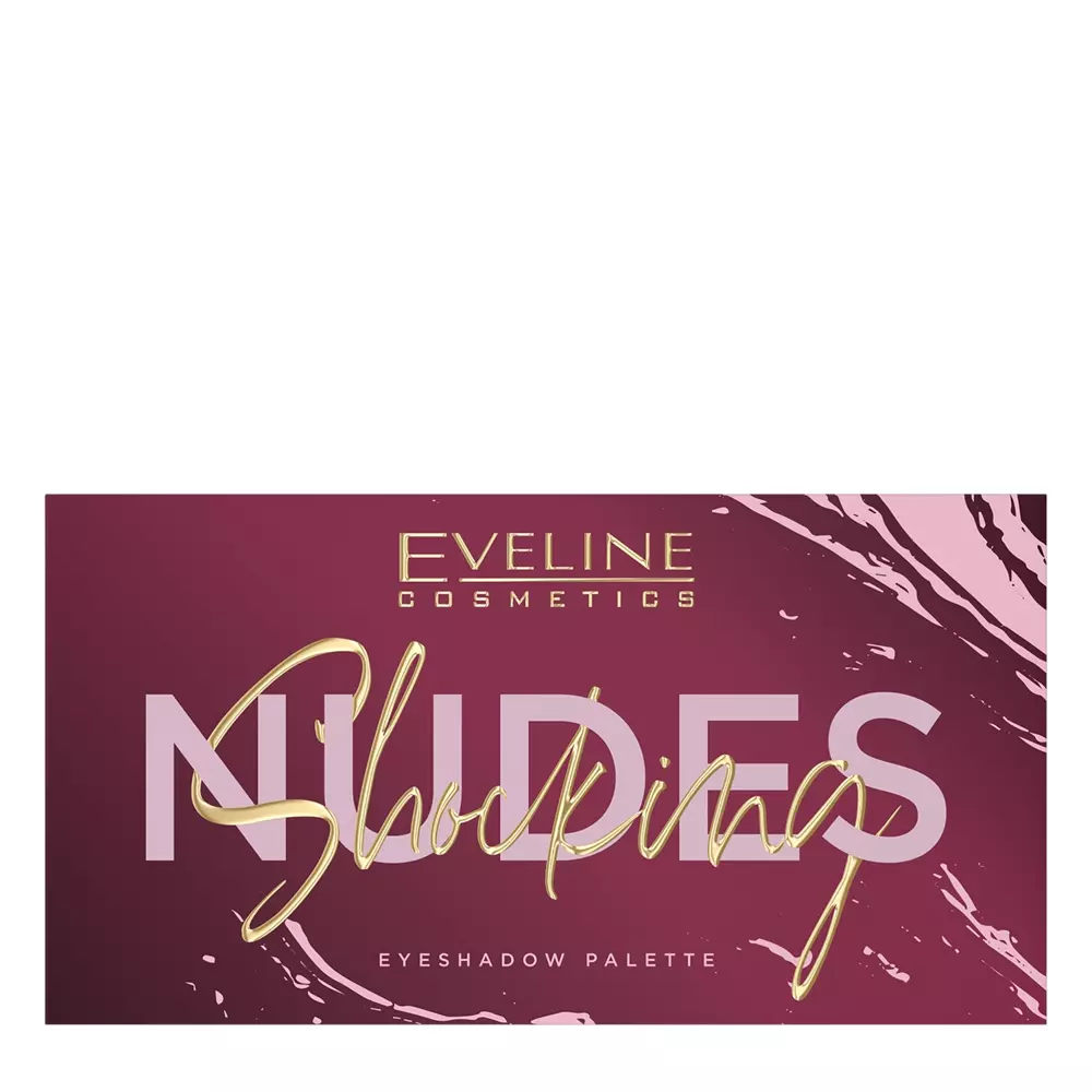 Eveline Cosmetics - Shocking Nudes - Paleta de 12 umbre de ochi - 9,6g