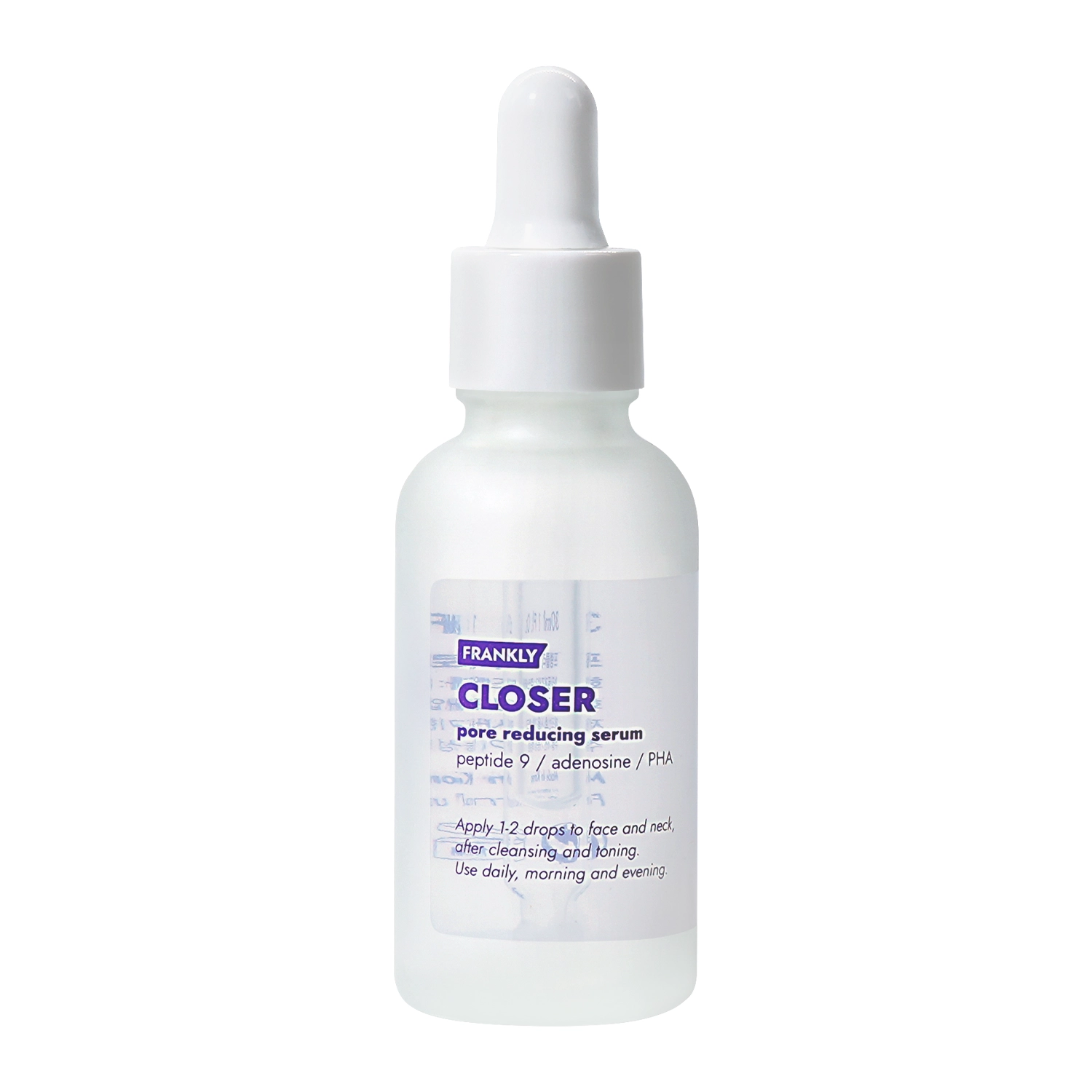 Frankly - Closer Pore Reducing Serum - Ser peptidic de reducere a porilor - 30ml