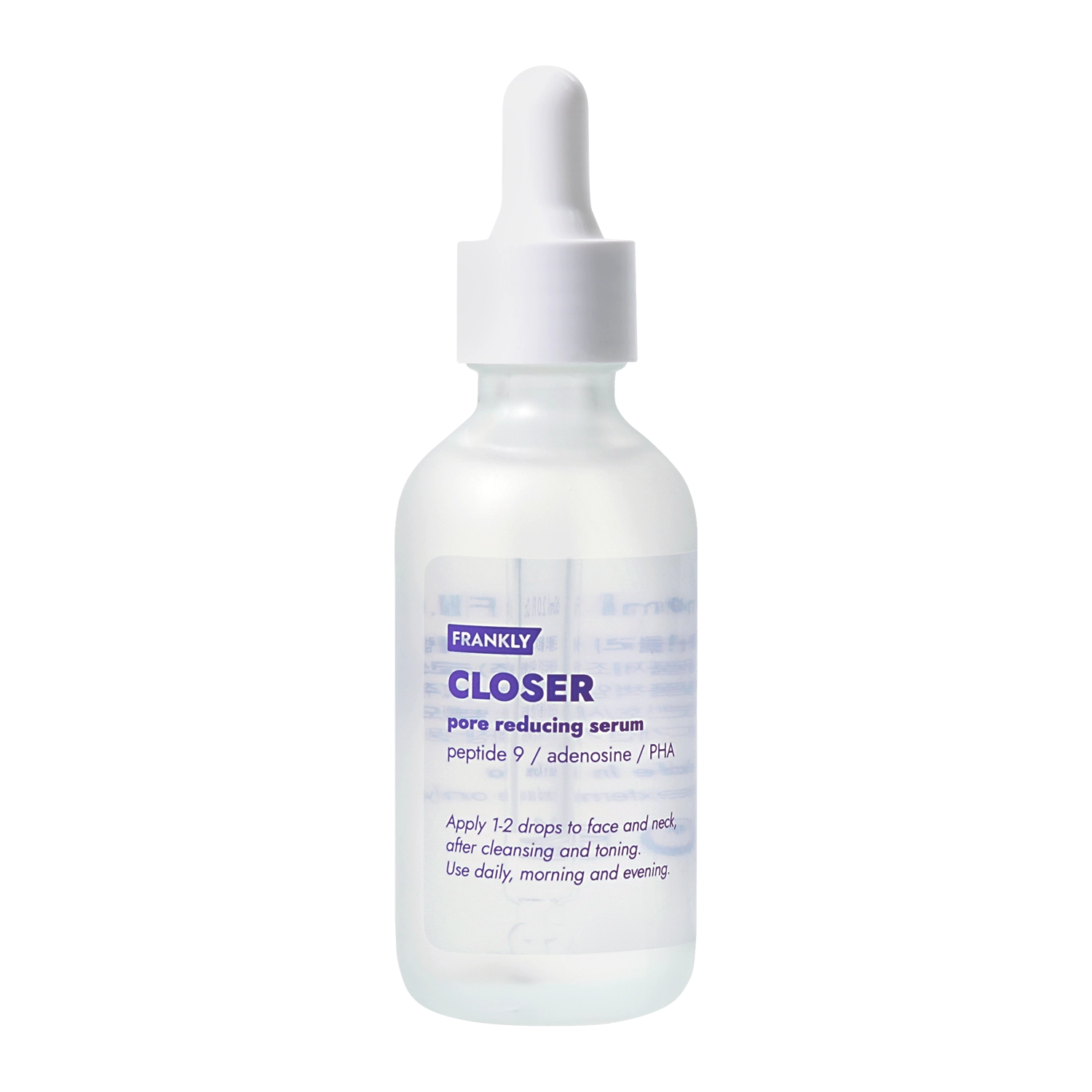 Frankly - Closer Pore Reducing Serum - Ser peptidic de reducere a porilor - 60ml