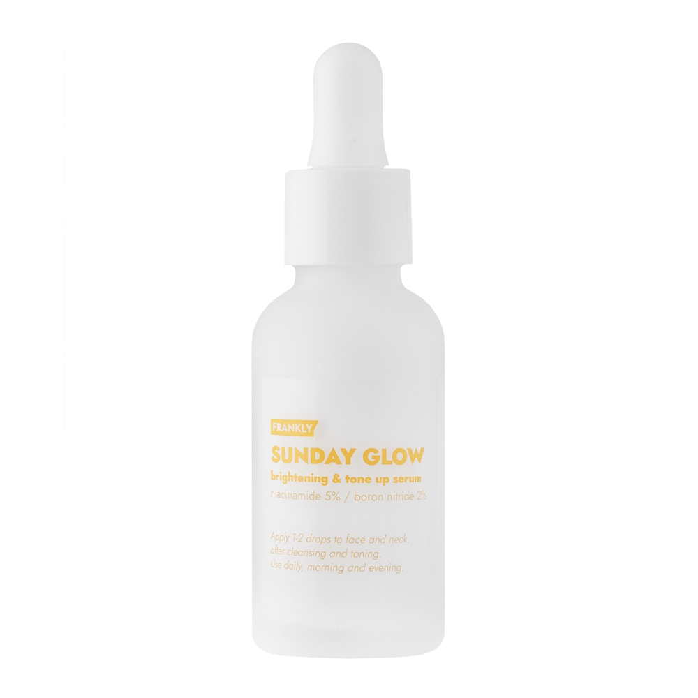 Frankly - Sunday Glow Brightening & Tone Up Serum - Ser iluminator pentru față - 30ml