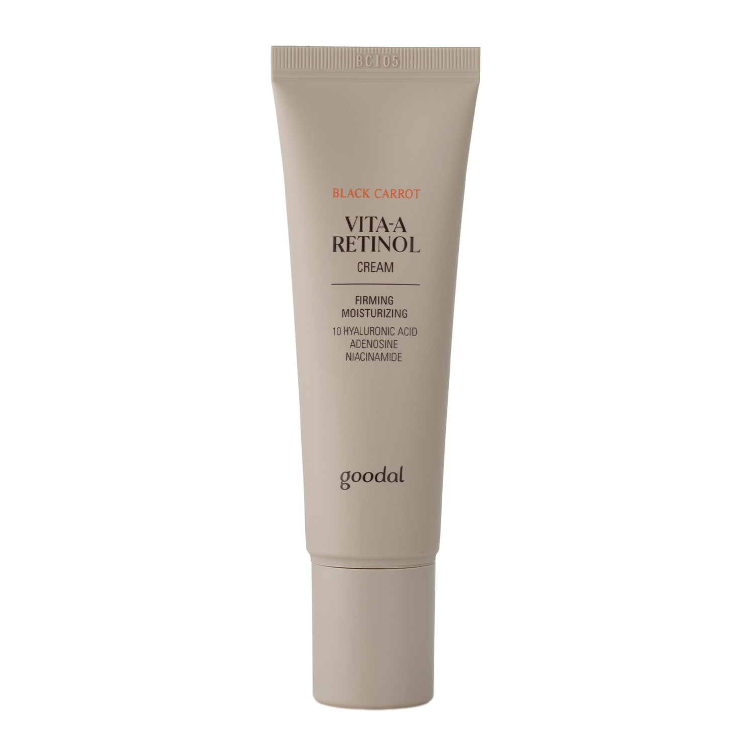 Goodal - Black Carrot Vita-A Retinol Firming Cream - Cremă îmbogățită cu retinol Black Carrot - 50ml