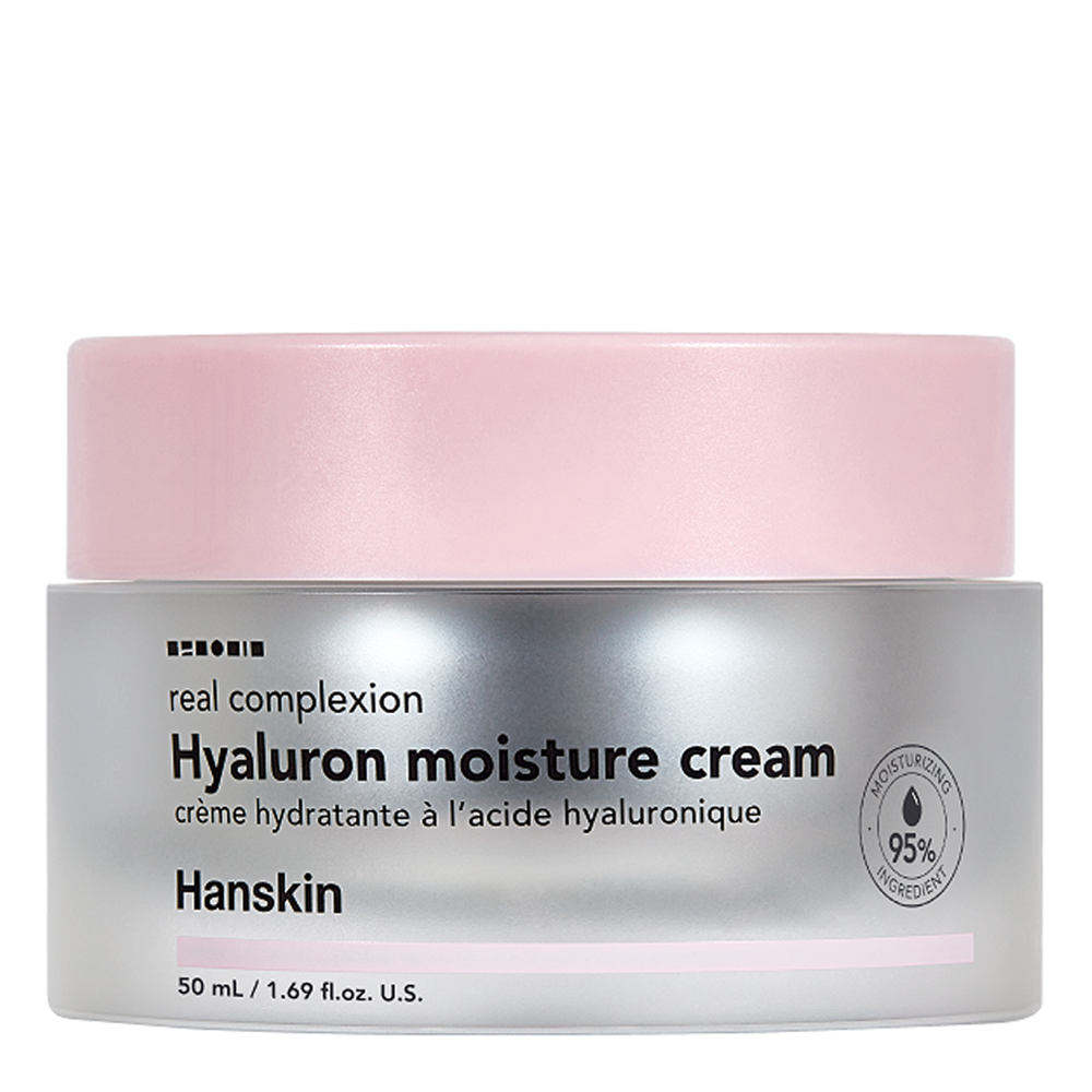 Hanskin - Real Complexion Hyaluron Moisture Cream - Cremă facială hidratantă - 50 ml