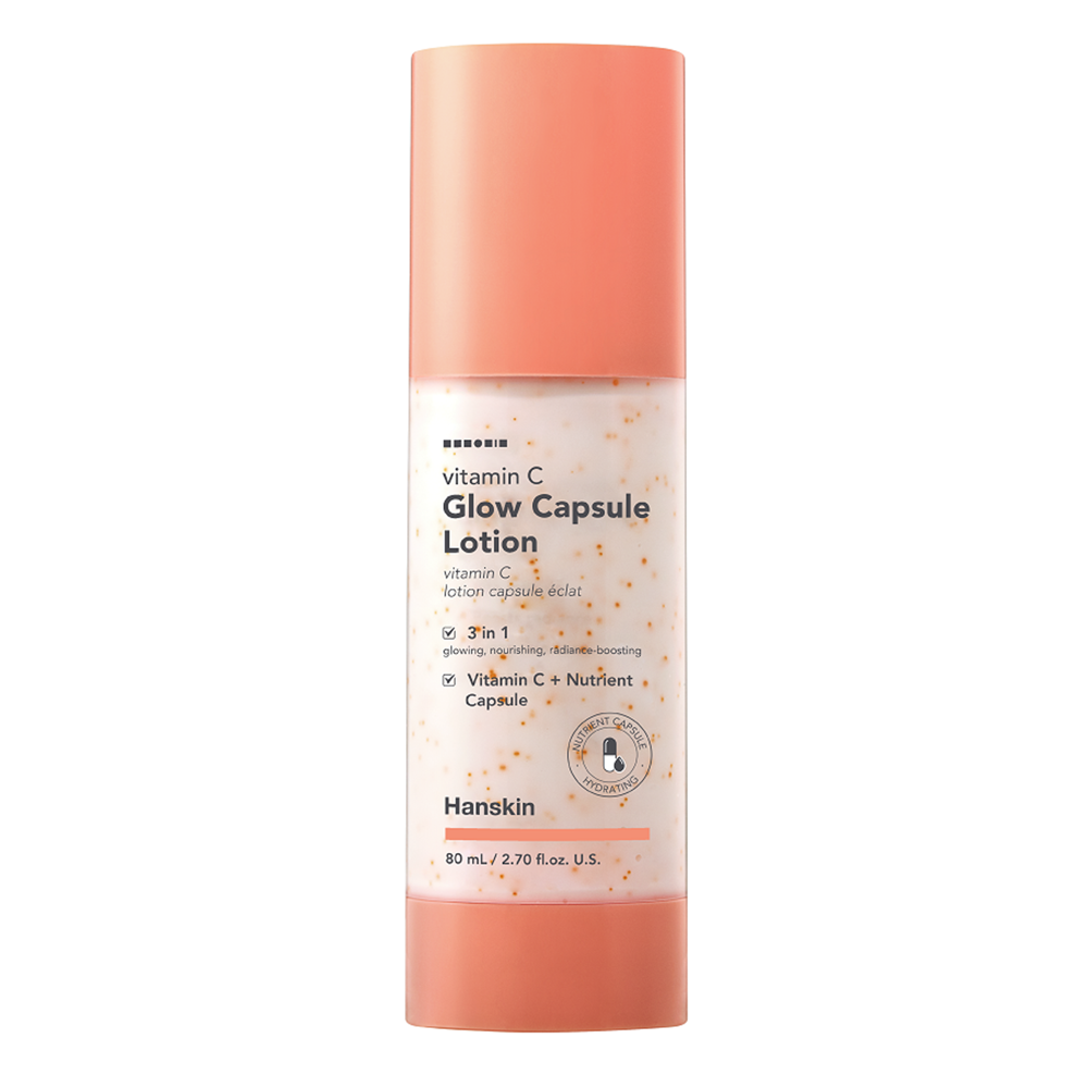 Hanskin - Vitamin C Glow Capsule Lotion - Loțiune facială de iluminare cu vitamina C - 80 ml