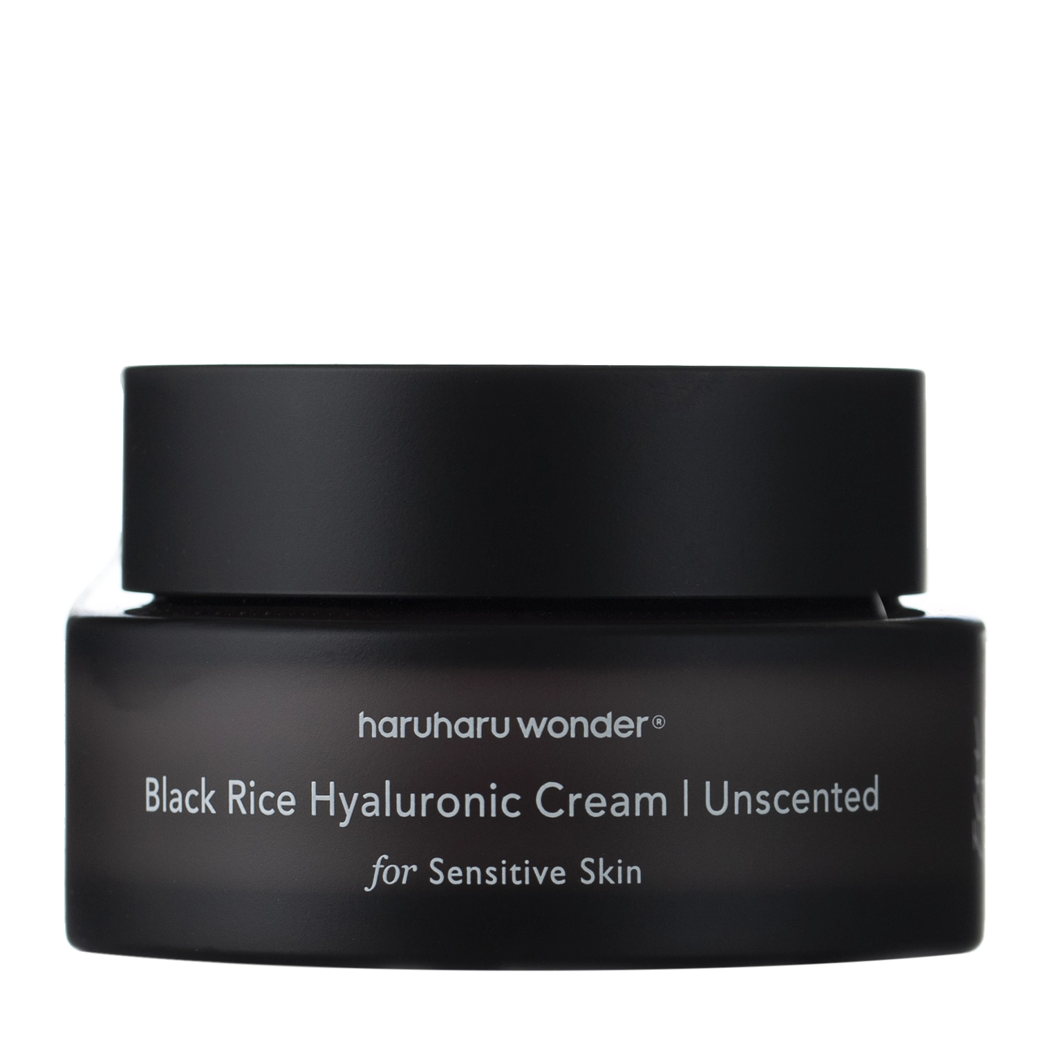 Haruharu Wonder - Black Rice Hyaluronic Cream Unscented - Cremă facială intens hidratantă fără parfum - 50ml 