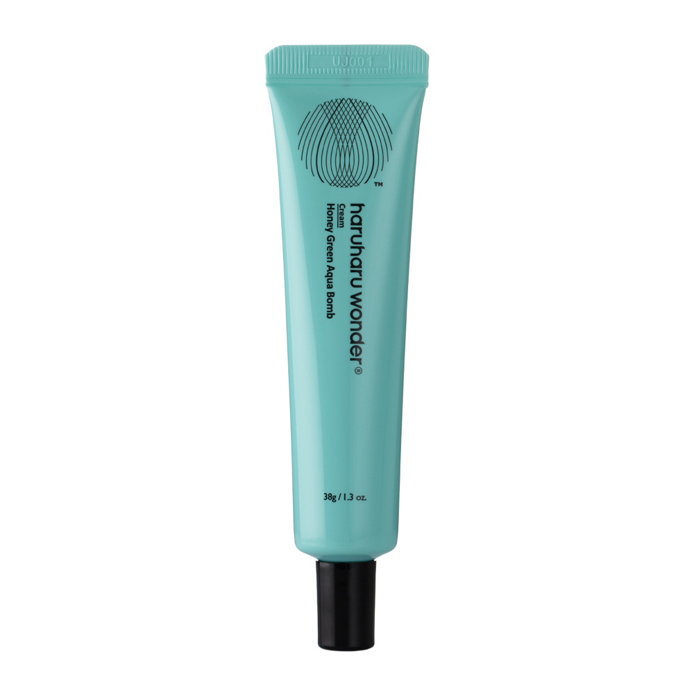 Haruharu Wonder - Honey Green Aqua Bomb Cream - Cremă de față cu hidratare intensă - 38g