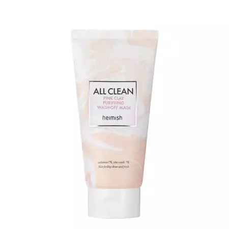 Heimish - All Clean Pink Clay Purifying Wash Off Mask - Mască de curățare cu argilă roz - 150g