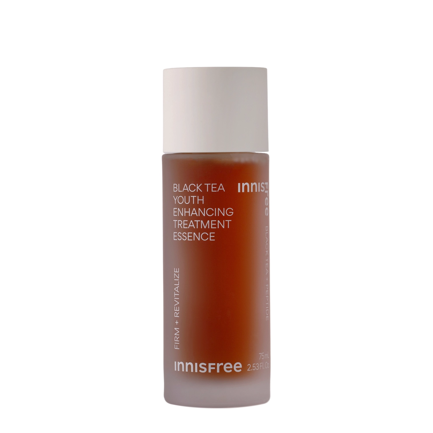 Innisfree - Black Tea Youth Enhancing Treatment Essence - Essență facială de netezire și fermitate - 75ml