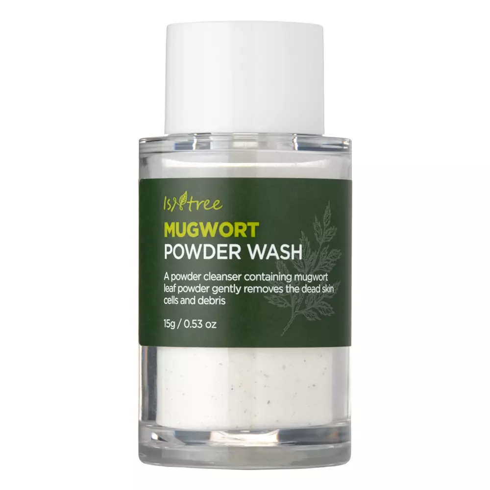 Isntree - Mugwort Calming Powder Wash - Pudră pentru curățarea feței - 15g