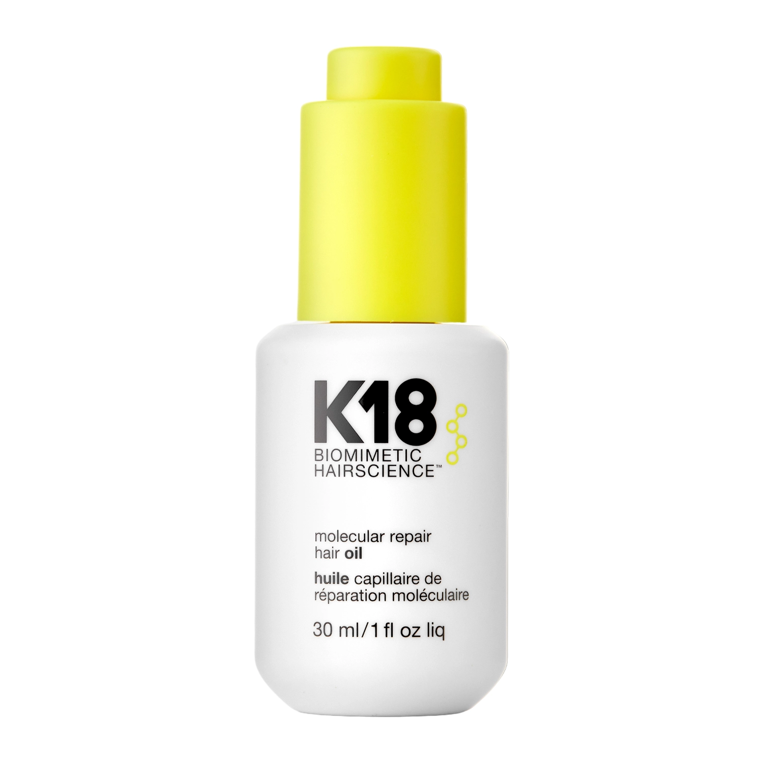 K18 - Molecular Hair Oil - Ulei regenerator pentru părul deteriorat - 30ml