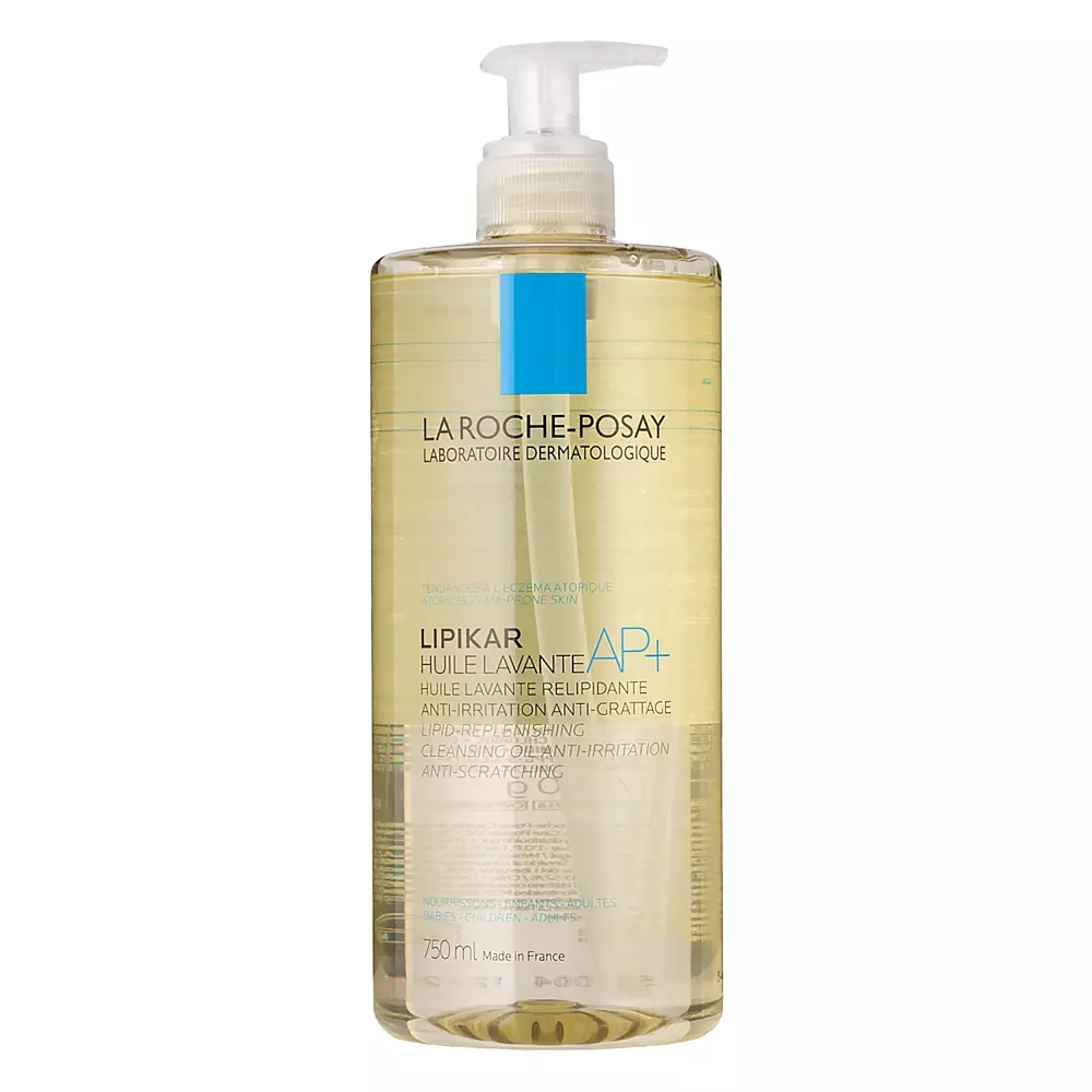 La Roche-Posay - Lipikar Cleansing Oil AP+ - Ulei de curățare a corpului - 750ml