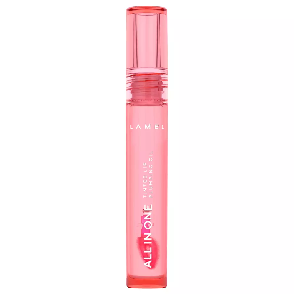 Lamel - All in One Lip Tinted Plumping Oil - Ulei nutritiv de colorare a buzelor - 401 - 3ml