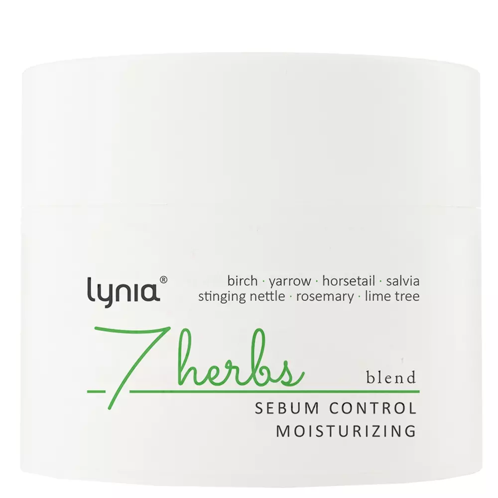 Lynia - 7 Herbs - Controlul sebumului, Hidratare - Reglarea sebumului, hidratare - 50ml