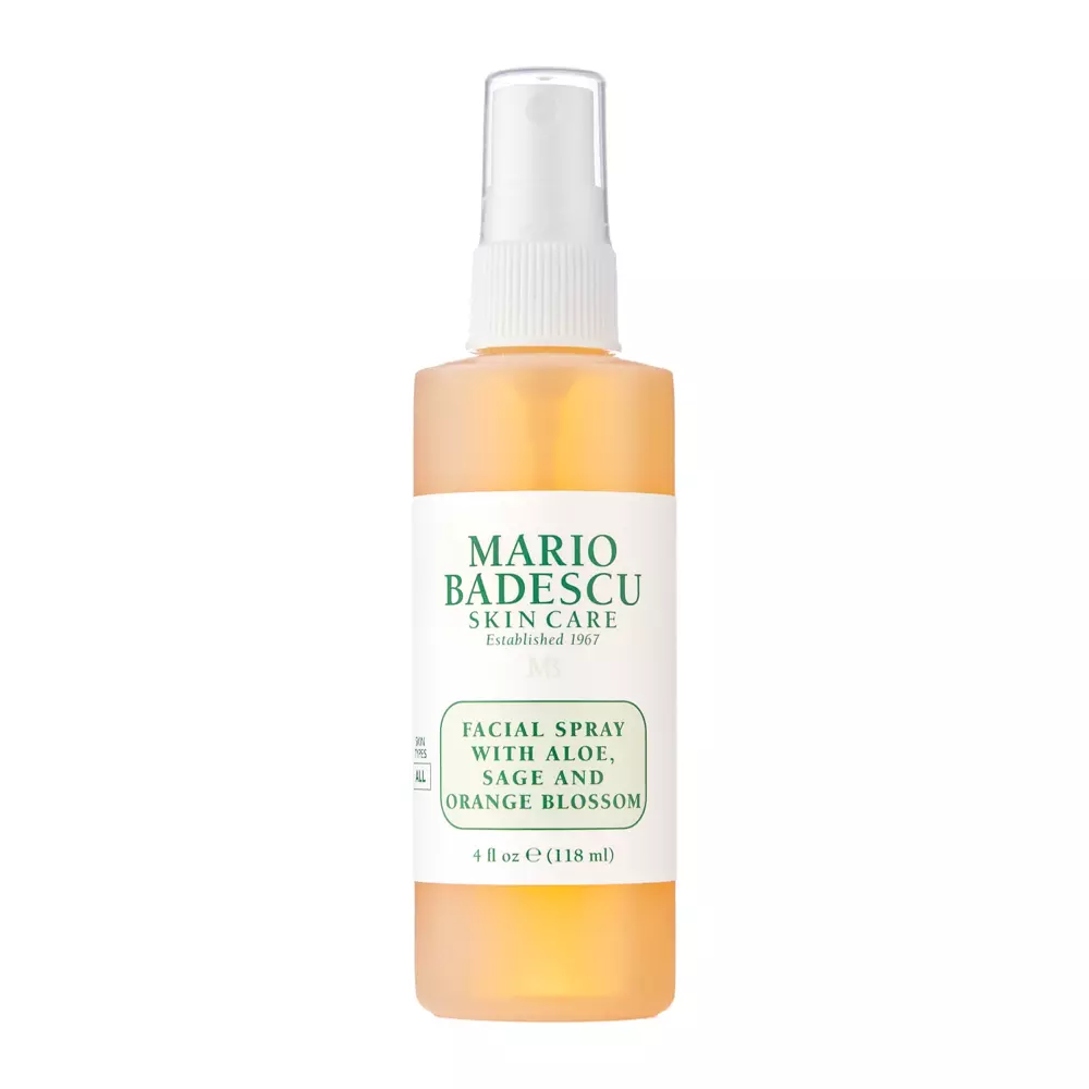 Mario Badescu - Facial Spray with Aloe, Sage & Blossom - Spray facial cu aloe, salvie și floare - 118ml