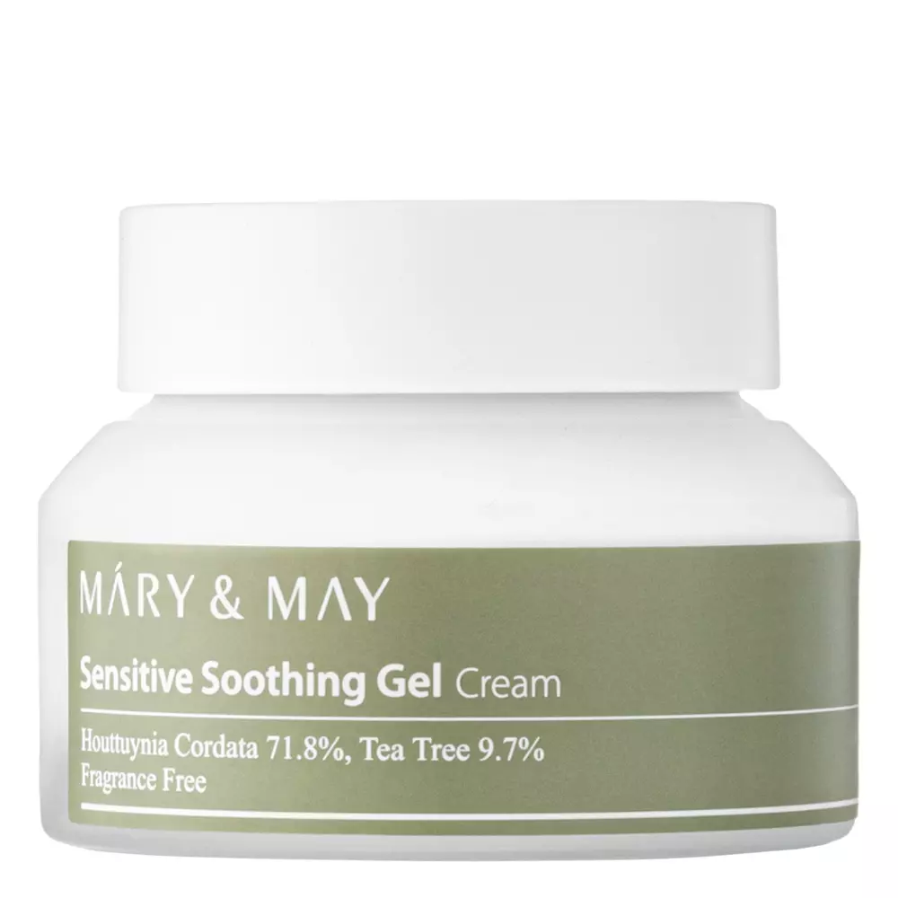 Mary&May - Sensitive Soothing Gel Blemish Cream - Cremă calmantă de reducere a iritațiilor - 70g