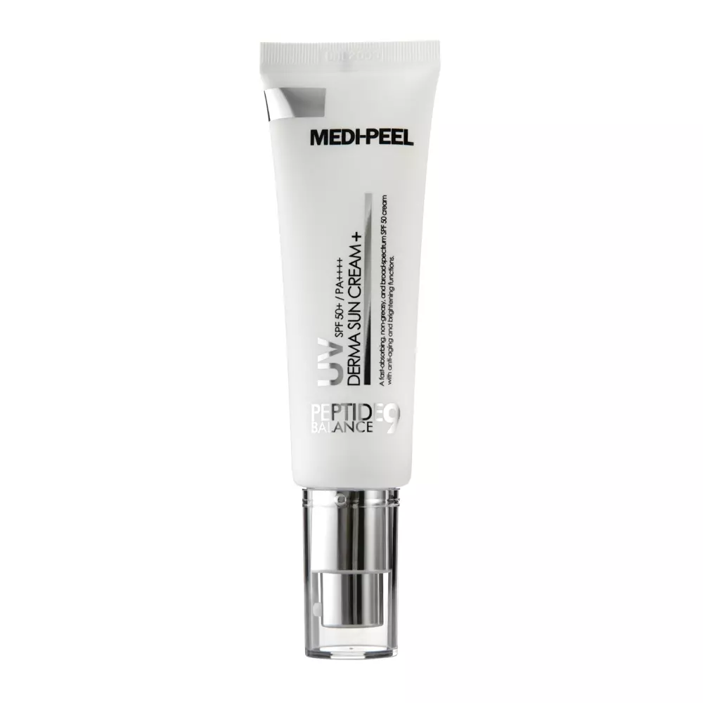 Medi-Peel - Peptide 9 UV Derma Sun Cream SPF50+ PA++++ - Cremă hidratantă cu filtru - 50ml