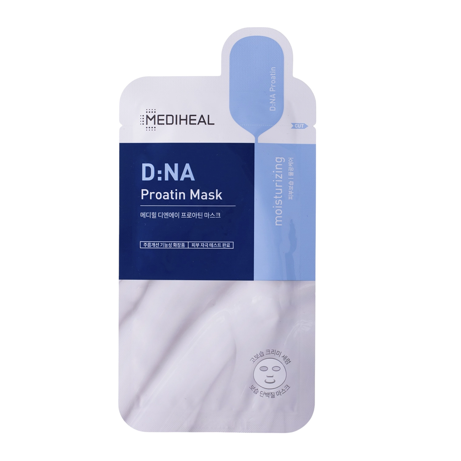 Mediheal - D:NA Proatin Mask - Mască de față hidratantă - 1 buc/25ml