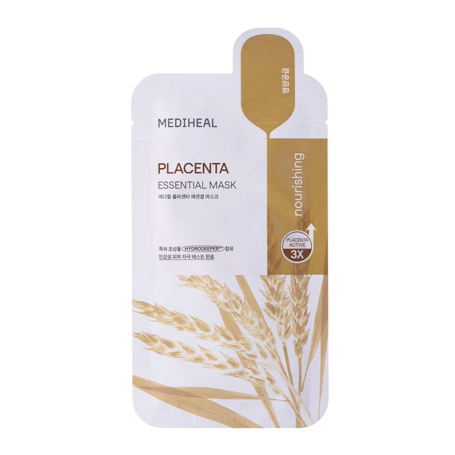 Mediheal - Placenta Essential Mask - Mască de față hrănitoare într-o foaie - 1pc/24ml 