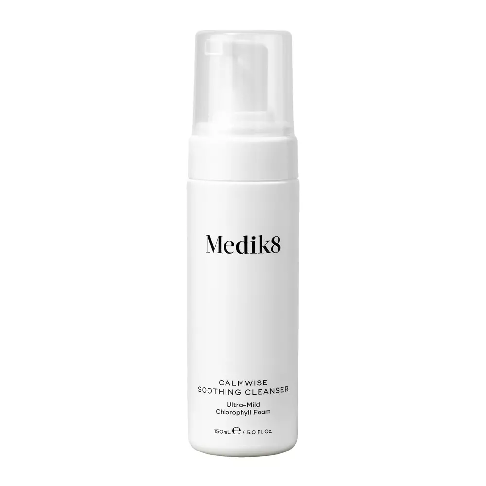 Medik8 - Calmwise Calmwise Soothing Cleanser - Ultra-Mild - Spumă de clorofilă - Spumă de curățare delicată pentru pielea vasculară - 150ml