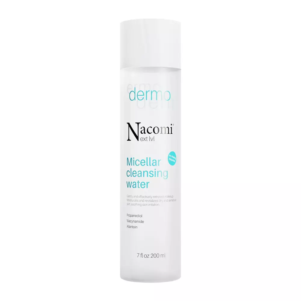 Nacomi - Next Level - Micellar Cleansing Water - Loțiune micelară pentru pielea uscată și sensibilă - 200ml