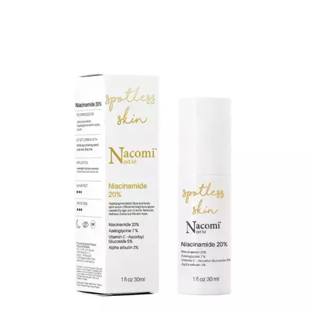 Nacomi - Next Level - Niacinamidă 20% - Ser pentru iluminarea petelor cu 20% niacinamidă - 30ml