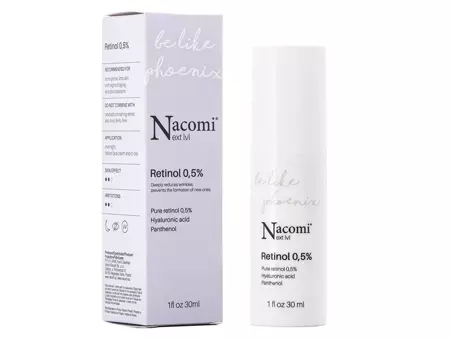 Nacomi - Next Level - Retinol 0,5% - Ser cu Retinol 0,5% - 30ml