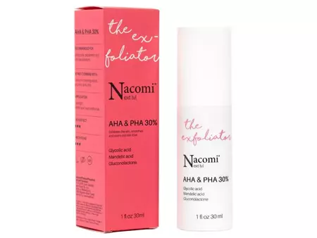 Nacomi - Next Level - Serum cu 30% AHA și complex de acizi PHA - 30ml