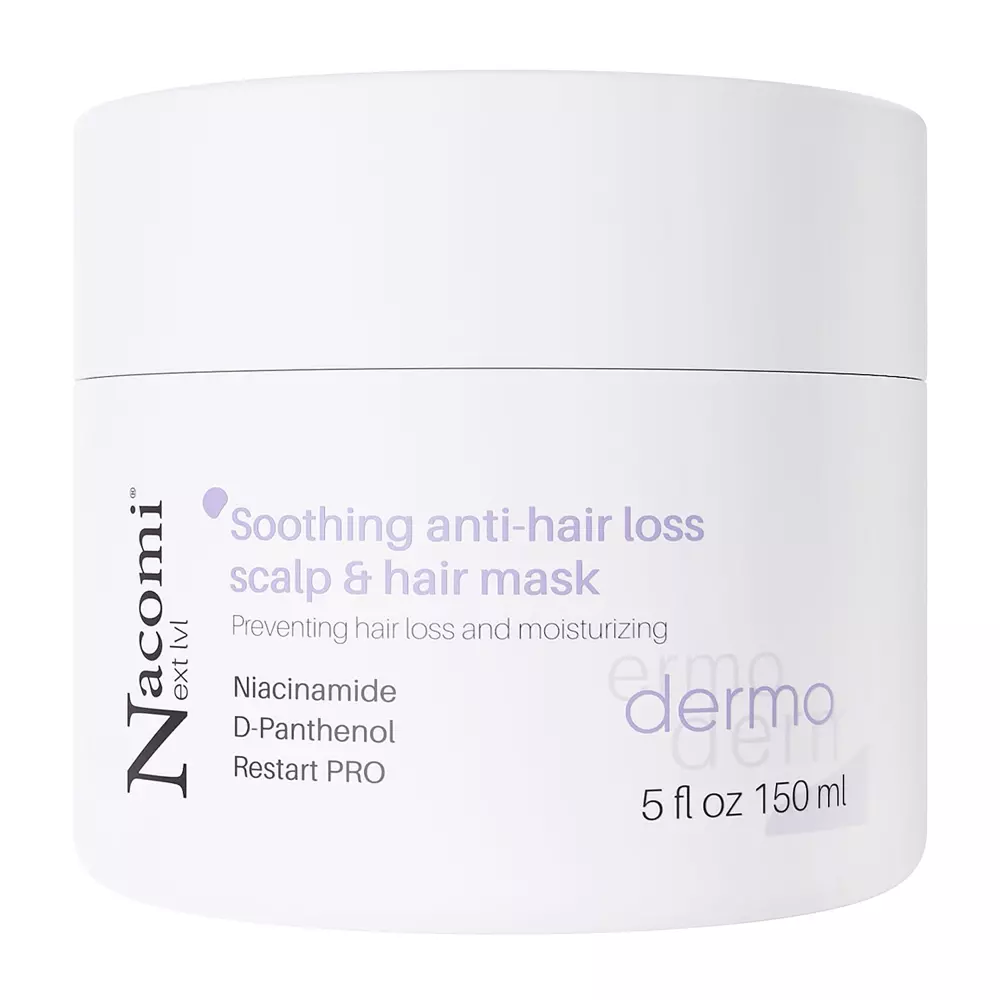 Nacomi - Next Level - Soothing Anti - Hair Loss Scalp & Hair Mask - Mască pentru cap și păr - 150ml