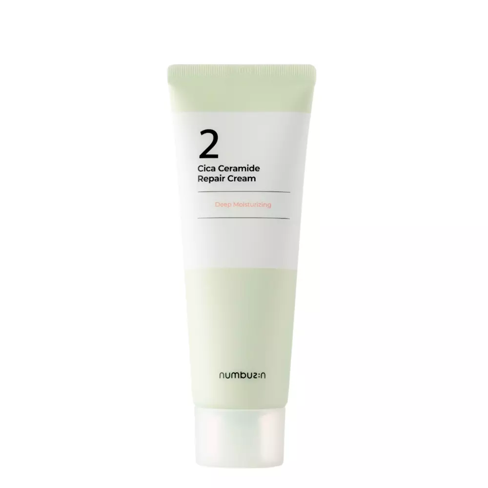 Numbuzin - No.2 - Cica Ceramide Repair Cream - Cremă reparatoare pentru față - 60ml