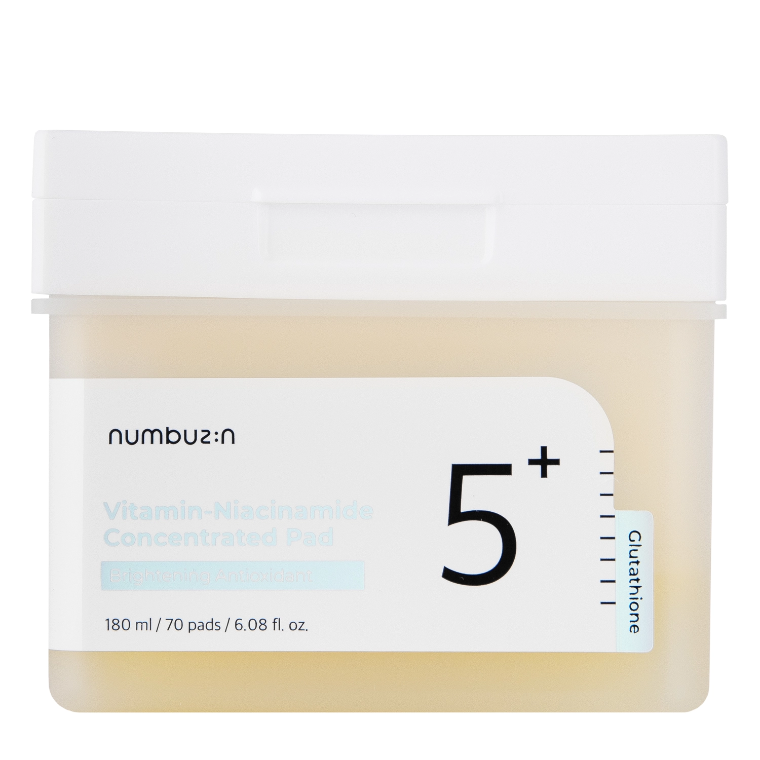 Numbuzin - No.5 Vitamin - Niacinamide Concentrated Pad - Niacinamide Facial Pads - 180ml/70pcs.