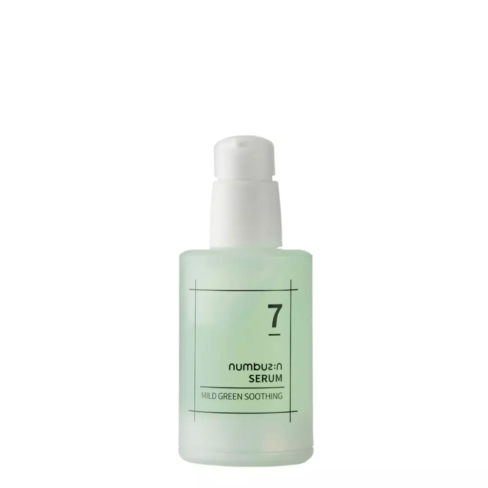 Numbuzin - No.7 - Mild Green Soothing Serum - Serul de față calmant - 50ml