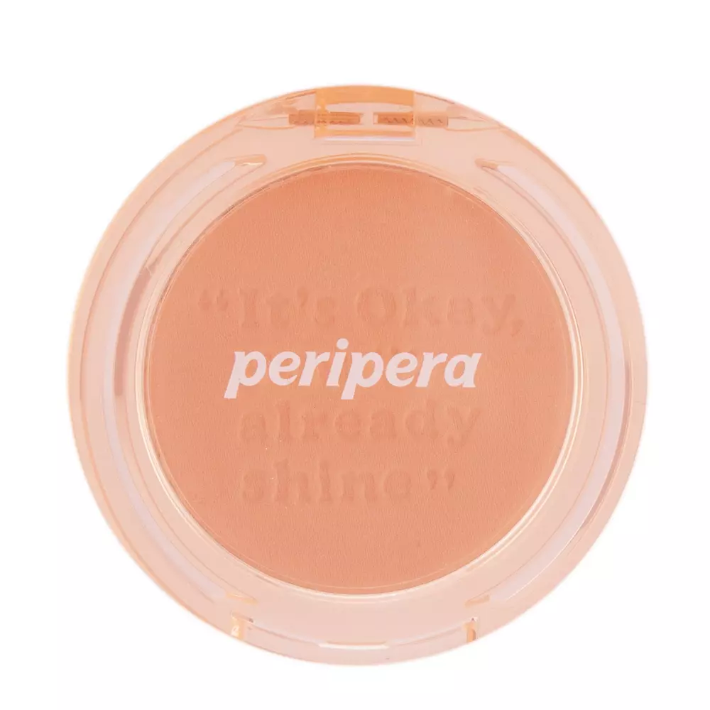 Peripera - Pure Blushed Sunshine Cheek - Blush - 07 Milky Peach - 4,2g